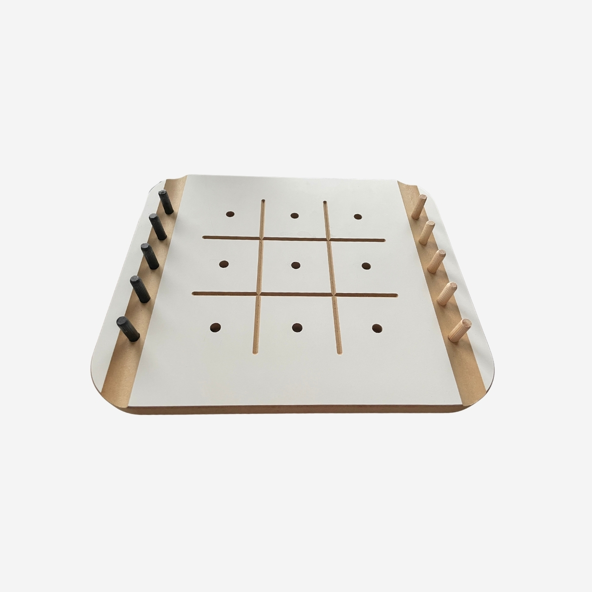 Gra Kółko i Krzyżyk – drewniana tablica manipulacyjna